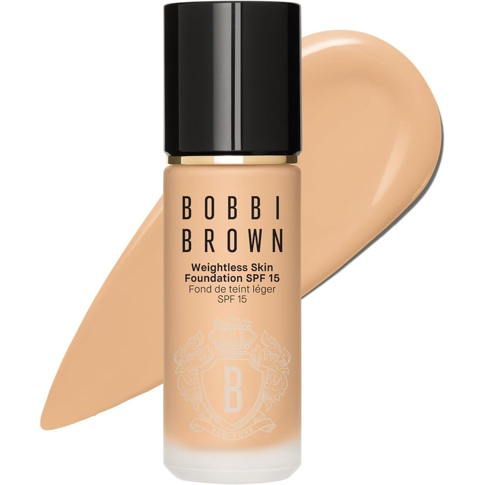Bobbi Brown Weightless Skin Foundation SPF 15 Oil Controlling Liquid Foundation With 24 Hour Hydration Natural Matte Finish 30ml