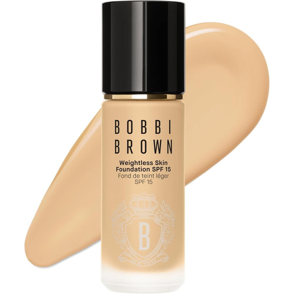 Bobbi Brown Weightless Skin Foundation SPF 15 Oil Controlling Liquid Foundation With 24 Hour Hydration Natural Matte Finish 30ml