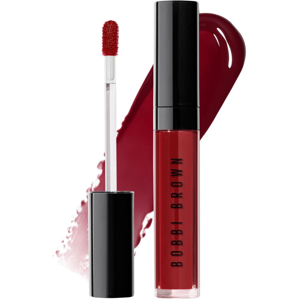 Bobbi Brown Crushed Oil-Infused Gloss Hydrating Tinted Lip Gloss In Rock And Red True Blue Red High Shine Lip Oil 6 Milliliters