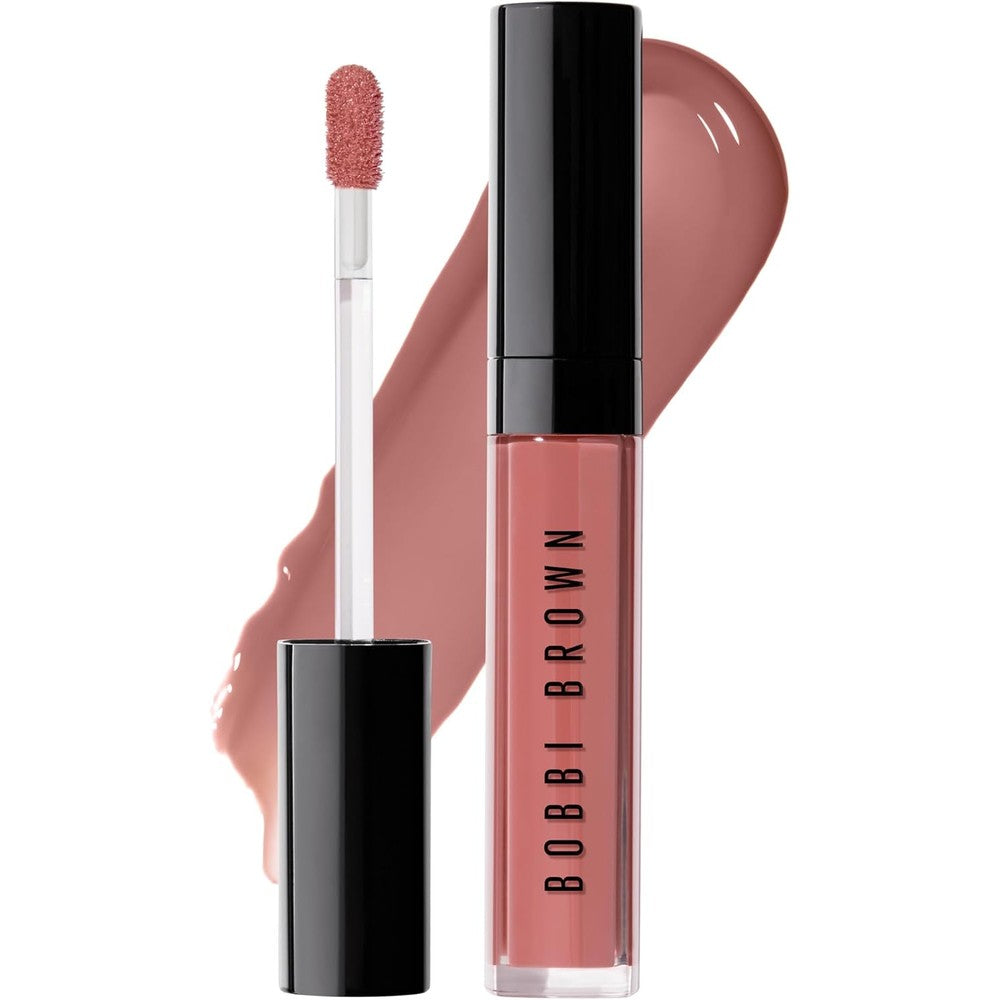 Bobbi Brown Crushed Oil Infused Gloss Hydrating Tinted Lip Gloss Non Sticky High Shine Free Spirit Lush Pink Beige 6 Milliliters