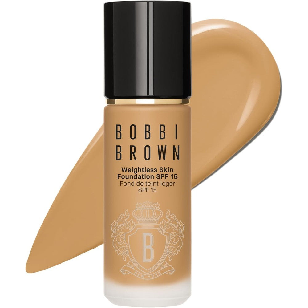 Bobbi Brown Weightless Skin Foundation SPF 15 Oil Controlling Liquid Foundation With 24 Hour Hydration Medium Coverage Natural Matte Finish 30ml