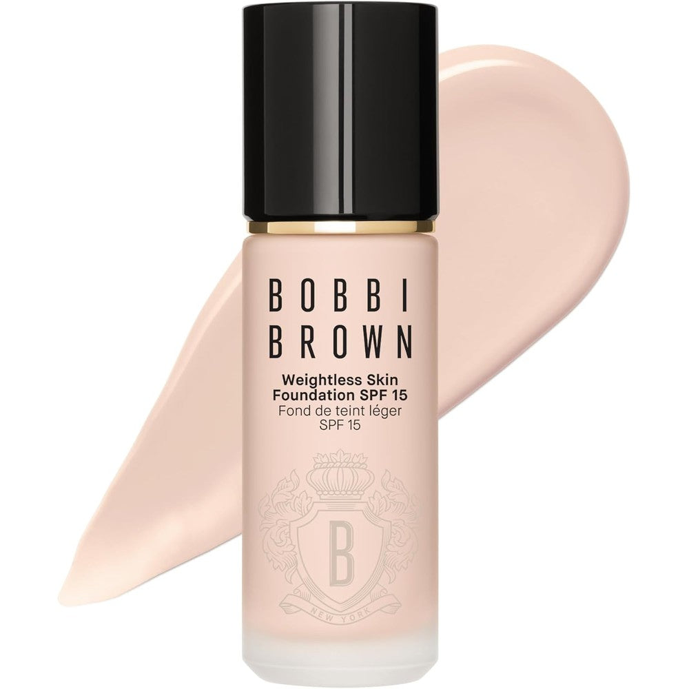 Bobbi Brown Weightless Skin Foundation SPF 15 Oil Controlling Liquid Foundation With 24 Hour Hydration Natural Matte Finish 30ml