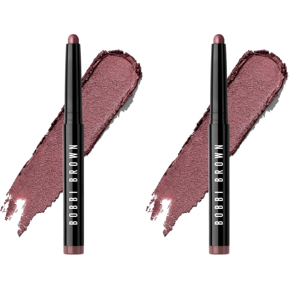 Bobbi Brown Long Wear Cream Shadow Stick Mulberry Shimmer for Women Long Lasting Waterproof Cream Eyeshadow Zero Point Zero Five Ounce Pack of Two