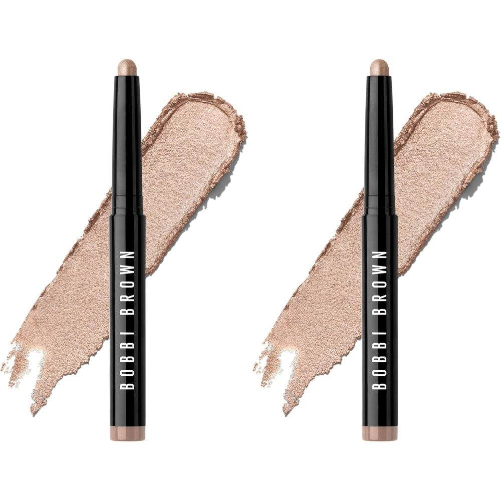 Bobbi Brown Long Wear Cream Shadow Stick Moonstone Multi Chrome Waterproof Eyeshadow Stick 0.05 Ounce Pack Of 2