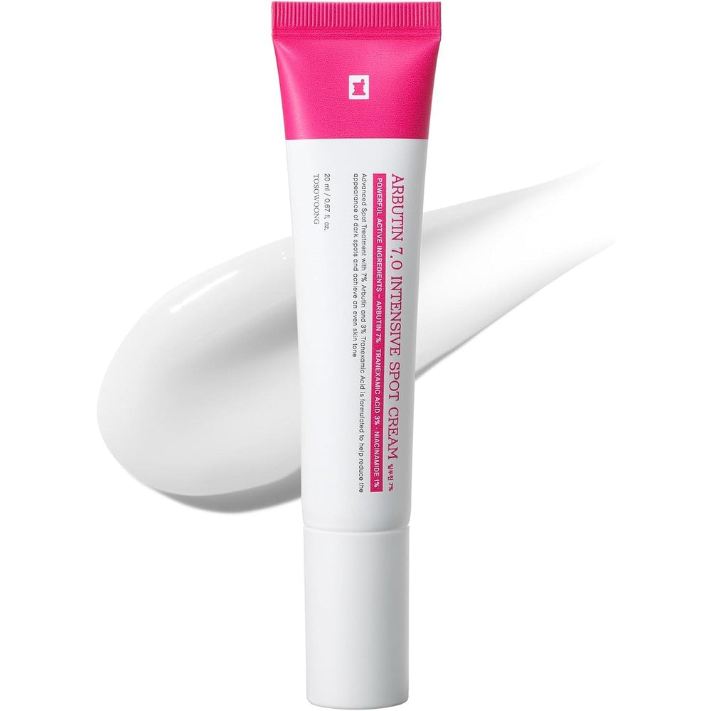 Tosowoong Arbutin 7 Percent Intensive Spot Cream With 3 Percent Tranexamic Acid And Niacinamide For Dark Spot Reduction 20 Milliliters