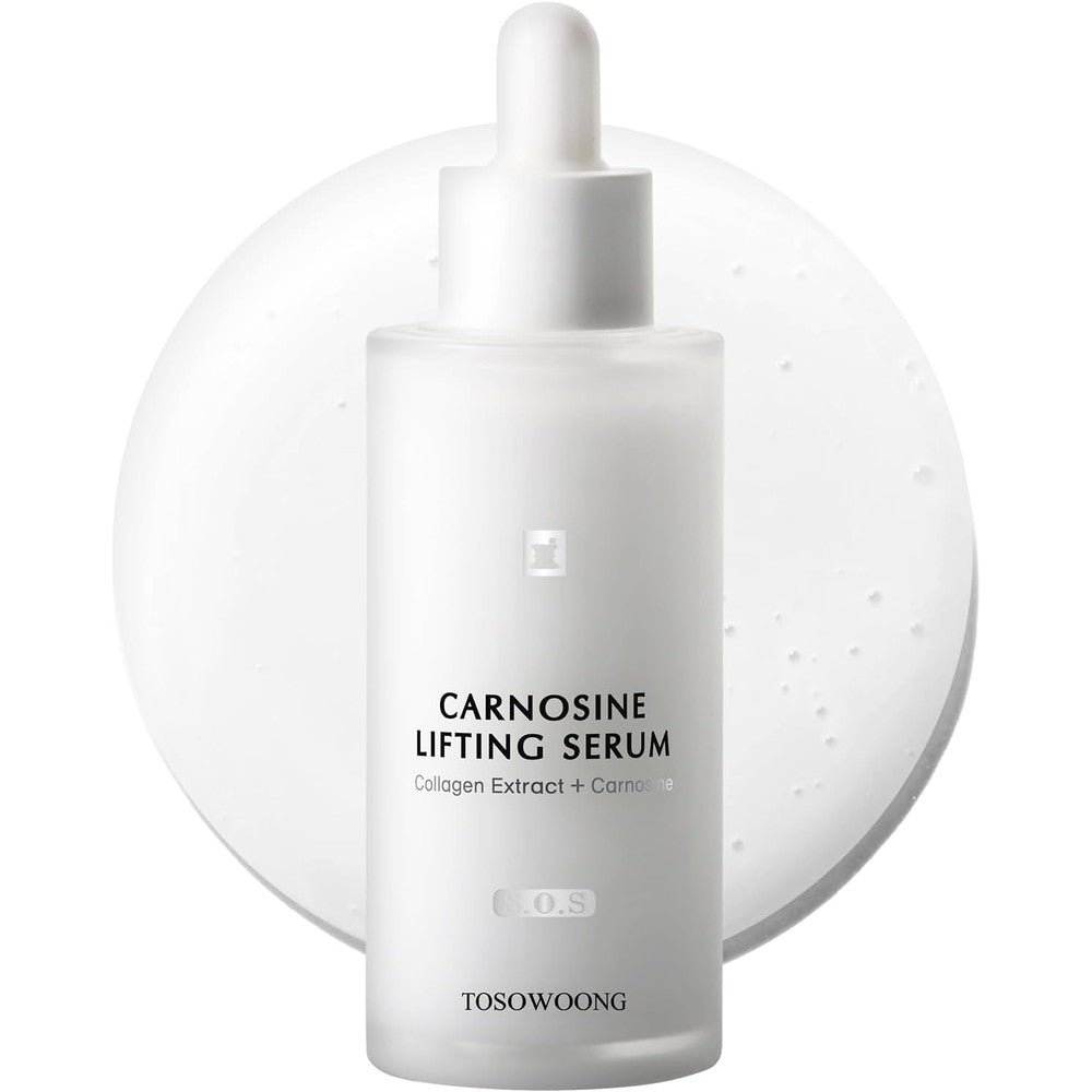 Tosowoong Carnosine Lifting Serum For Wrinkle Care And Deep Hydration With Collagen Extract And Adenosine For All Skin Types Fifty Grams