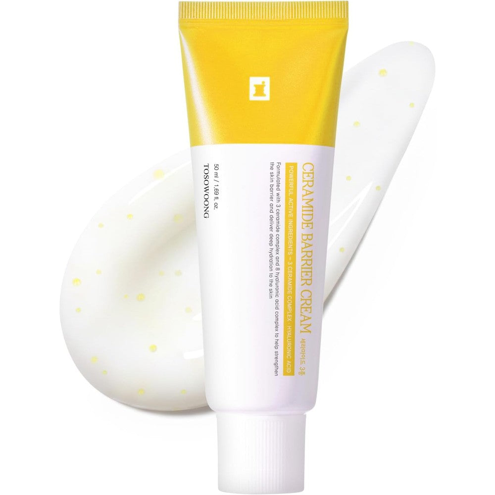 TOSOWOONG Ceramide Barrier Cream Strengthening Moisture Moisturizer For Dry And Sensitive Skin 50 Milliliters