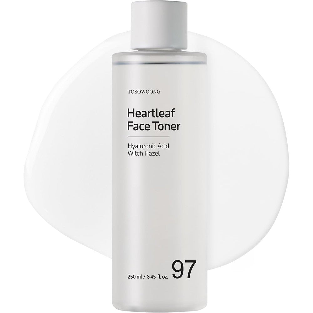 Tosowoong Heartleaf Face Toner For Acne Prone Skin Calming Hydrating Purifying Korean Skincare Two Hundred Fifty Milliliters