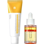 TOSOWOONG Tone Correcting Power Duo Kojic Acid Turmeric Cream Fifty Milliliters And Real Turmeric Kojic Acid Serum Set
