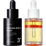 Tosowoong Radiance Boosting Hydrating Serum Bundle With Turmeric Kojic Acid Serum Thirty Three Milliliters And Hyaluronic Acid Thirty Milliliters