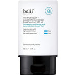 Belif Aqua Bomb SPF 45 Hydrating Niacinamide Sunscreen 50 Milliliters 1.69 Fluid Ounces The True Cream Broad Spectrum Korean Skincare