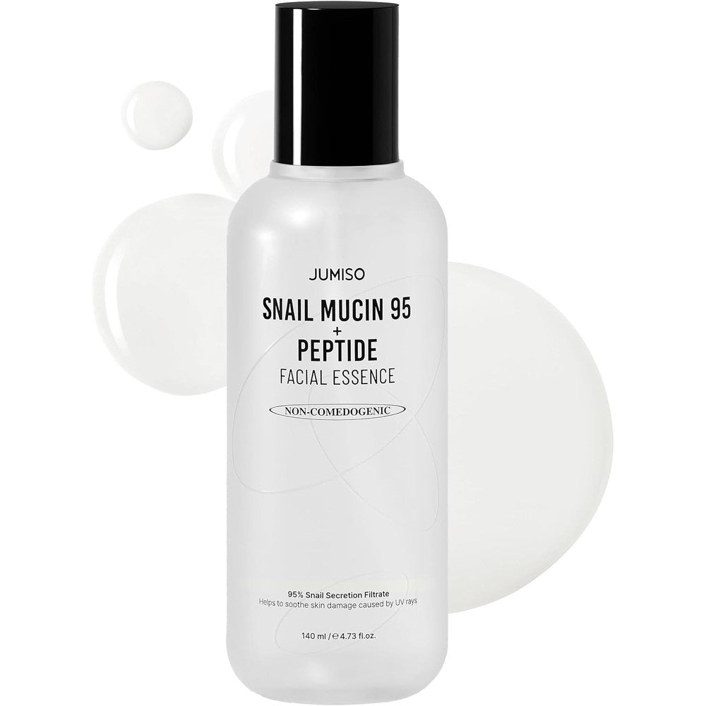 Jumiso Snail Mucin 95 Plus Peptide Essence Advanced Skin Repair Serum For Acne Prone And Sun Damaged Skin 140 Milliliters