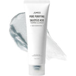 Jumiso Pore Purifying Salicylic Acid 0.5 Percent BHA Foaming Cleanser With Blue Clay For Oily Acne Prone Skin 4.23 Fluid Ounce