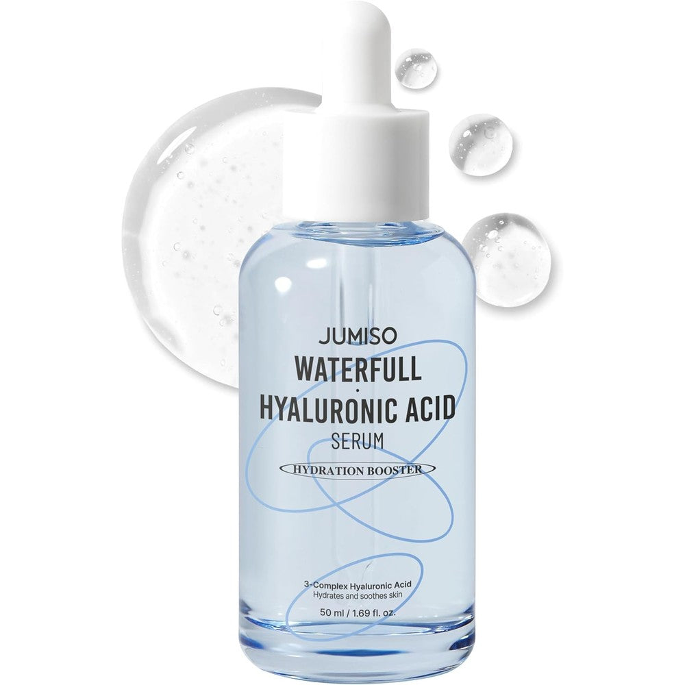 Jumiso Waterfull Hyaluronic Acid Serum 50 Milliliters Face Moisturizer For Deep Hydration And Skin Barrier Support For All Skin Types