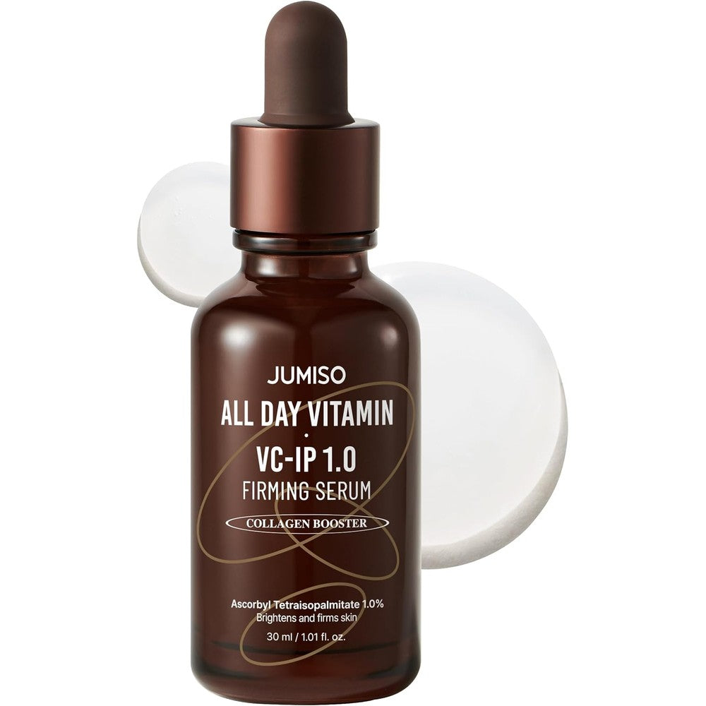 Jumiso All Day VC-IP 1.0 Firming Serum Boosting Collagen And Reducing Fine Lines With Aronia Extract And Bakuchiol 30 Milliliters
