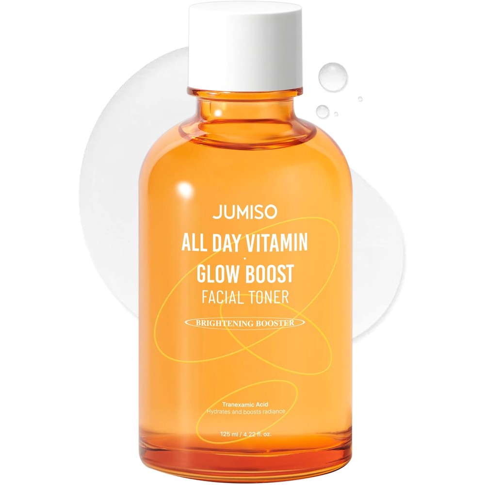 Jumiso All Day Vitamin Glow Boost Facial Toner Brightening And Hydrating Vitamin B And C Formula 125 Fluid Ounce