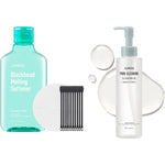 Jumiso Blackhead Melting Softener And Pore Clearing Cleansing Oil Bundle With Cotton Pads And Swabs 150 Milliliters