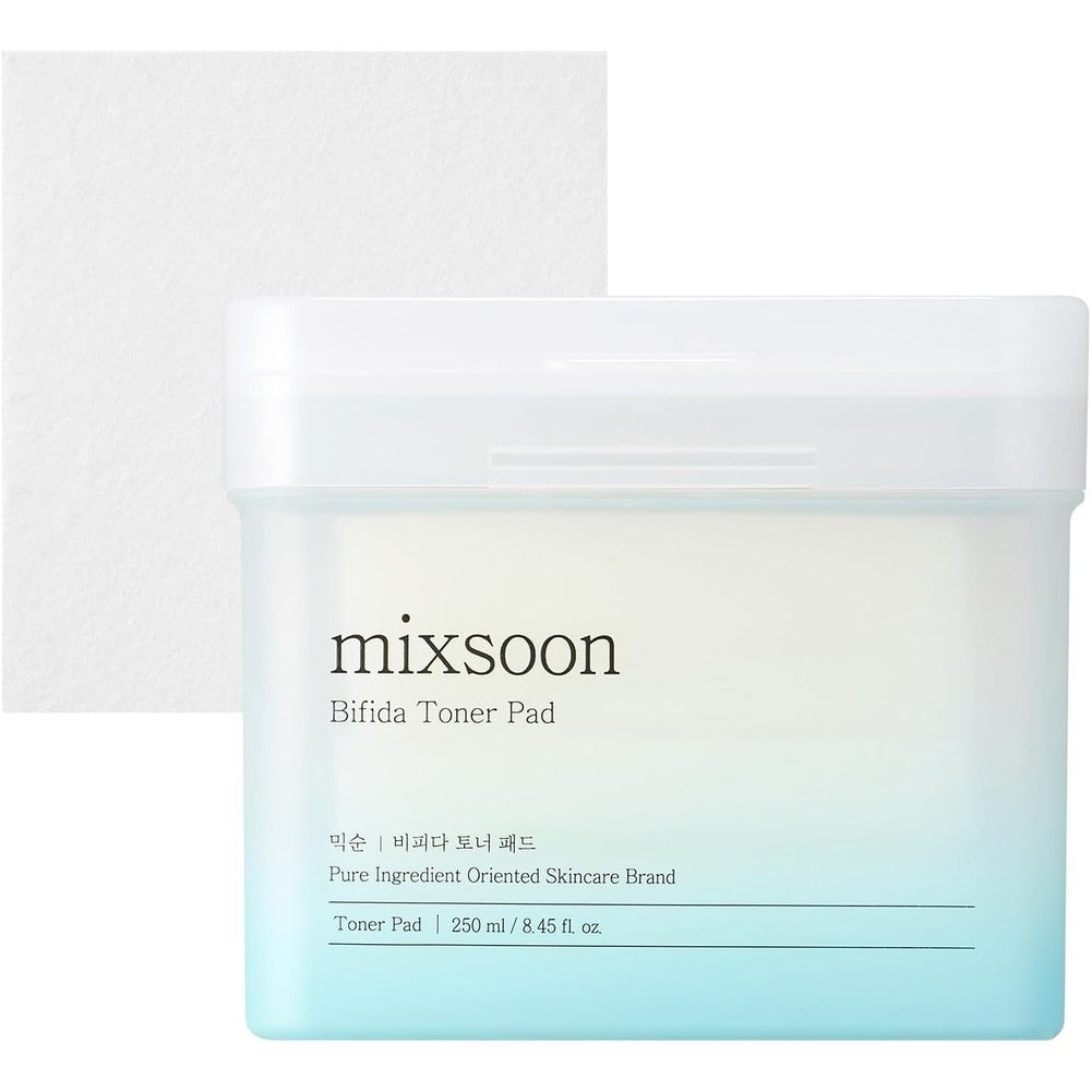 Mixsoon Bifida Toner Pad Moisture Barrier Repairing Facial Pads With Bifida Ferment Lysate And Hyaluronic Acid Two Hundred Eighty Milliliters