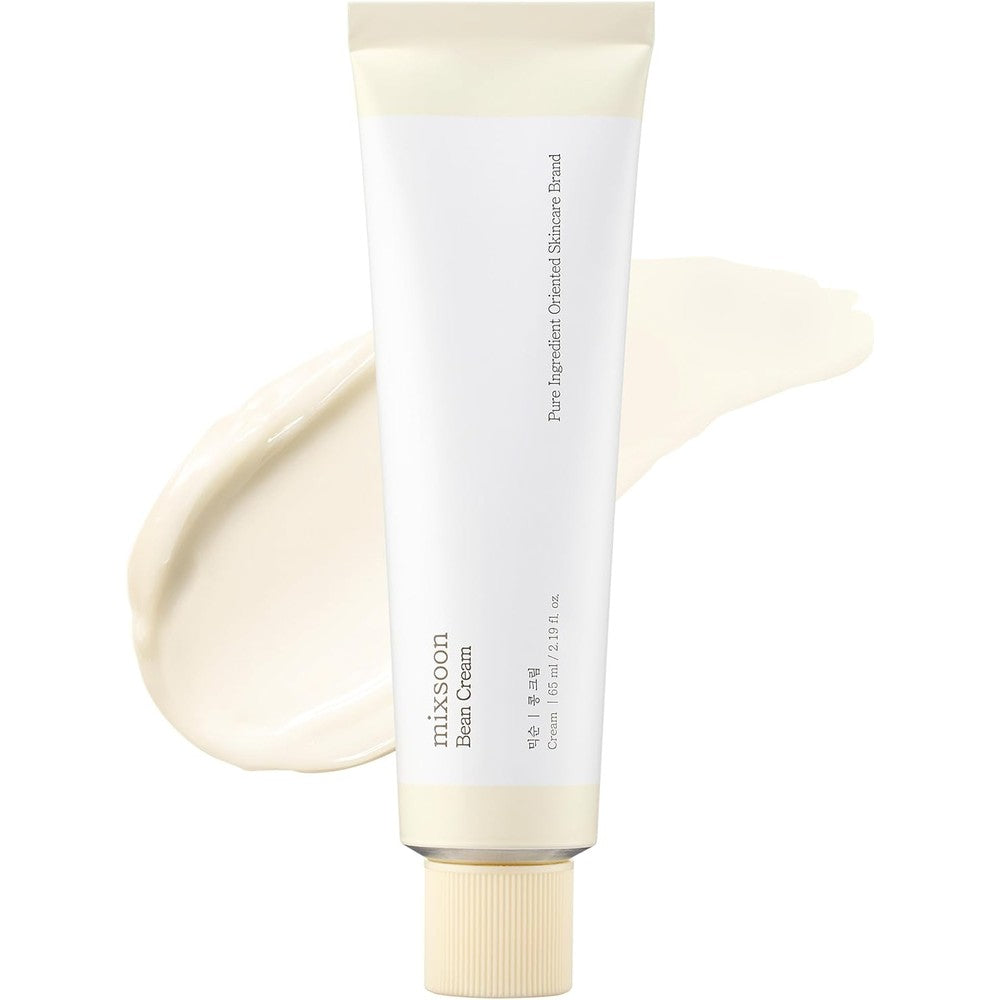 Mixsoon Bean Cream Deep Moisturizer Face Cream Hydrating and Smoothing Fermented Soybean Extract Skin Barrier Repair 65ml