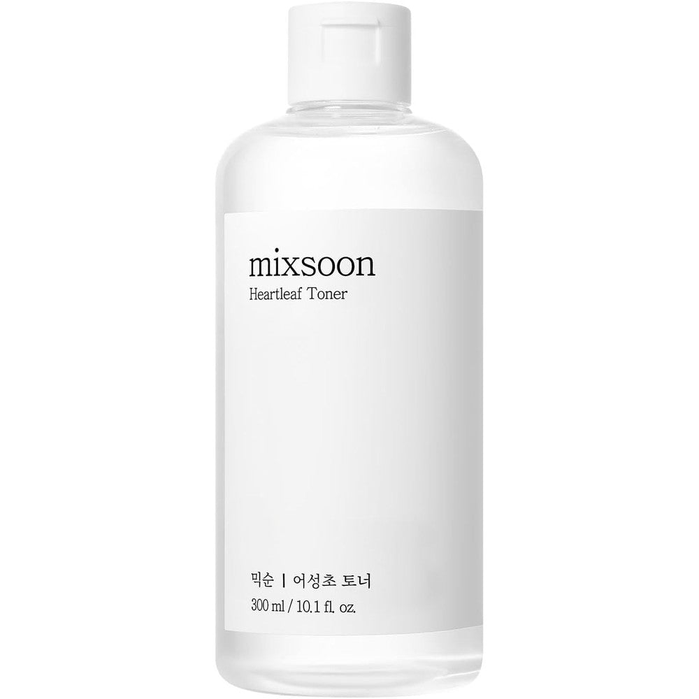 Mixsoon Heartleaf Toner Soothing Facial Liquid For Sensitive And Acne Prone Skin 10.14 Fluid Ounce 300 Milliliters