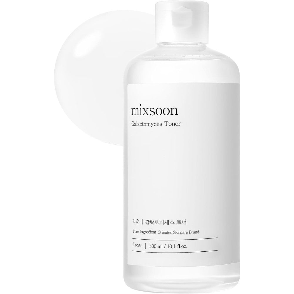 Mixsoon Galactomyces Toner Skin Refining And Brightening Korean Facial Toner With Ferment Filtrate For Dull Skin Three Hundred Milliliters