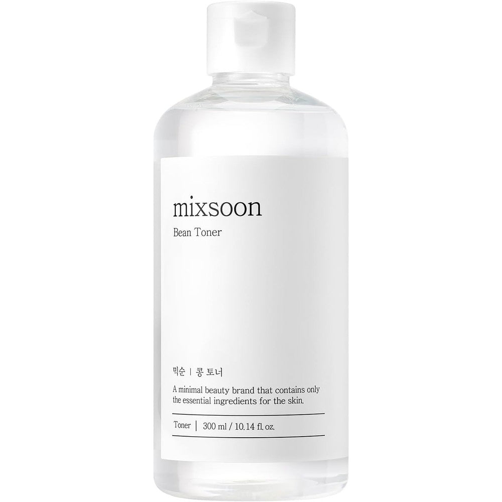Mixsoon Bean Toner Hydrating Facial Toner With Fermented Bean Extract And Hyaluronic Acid For Glass Skin 300ml
