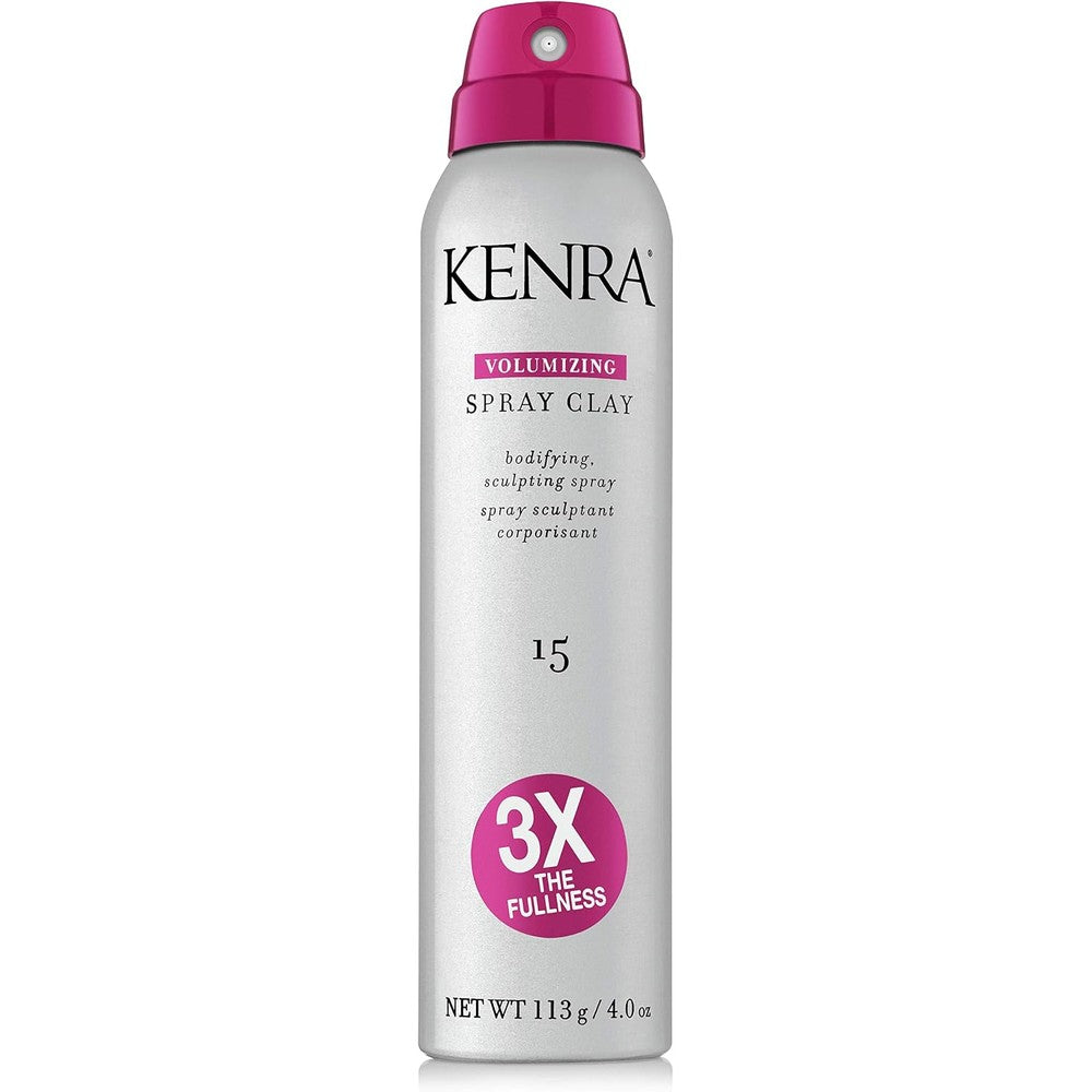 Kenra Professional Volumizing Spray Clay 15 Bodifying And Sculpting Hair Texture Spray Four Ounce