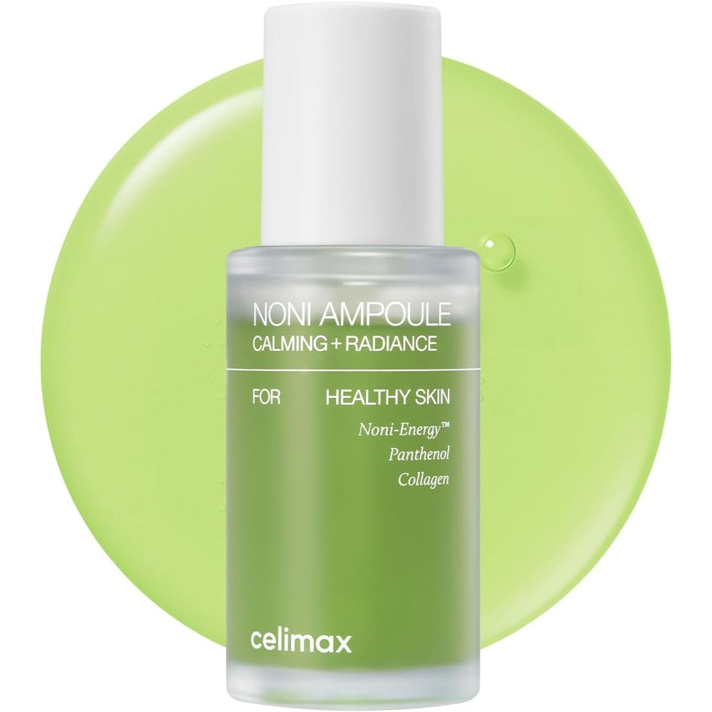 Celimax The Real Noni Energy Ampoule Hydrating And Soothing Korean Facial Serum For Fine Lines And Dark Spots 30 Milliliters