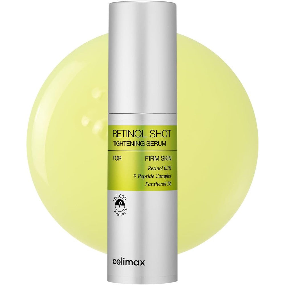 Celimax The Vita-A Retinol Shot Tightening Korean Face Serum For Fine Lines Wrinkles And Pore Minimizing Anti Aging Skin Smoothing 30 Milliliter