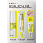 Celimax The Vita A Retinal Shot Tightening Booster And Retinol Serum Set Global Exclusive Containing Zero Point One Percent Retinal And Three Perce...