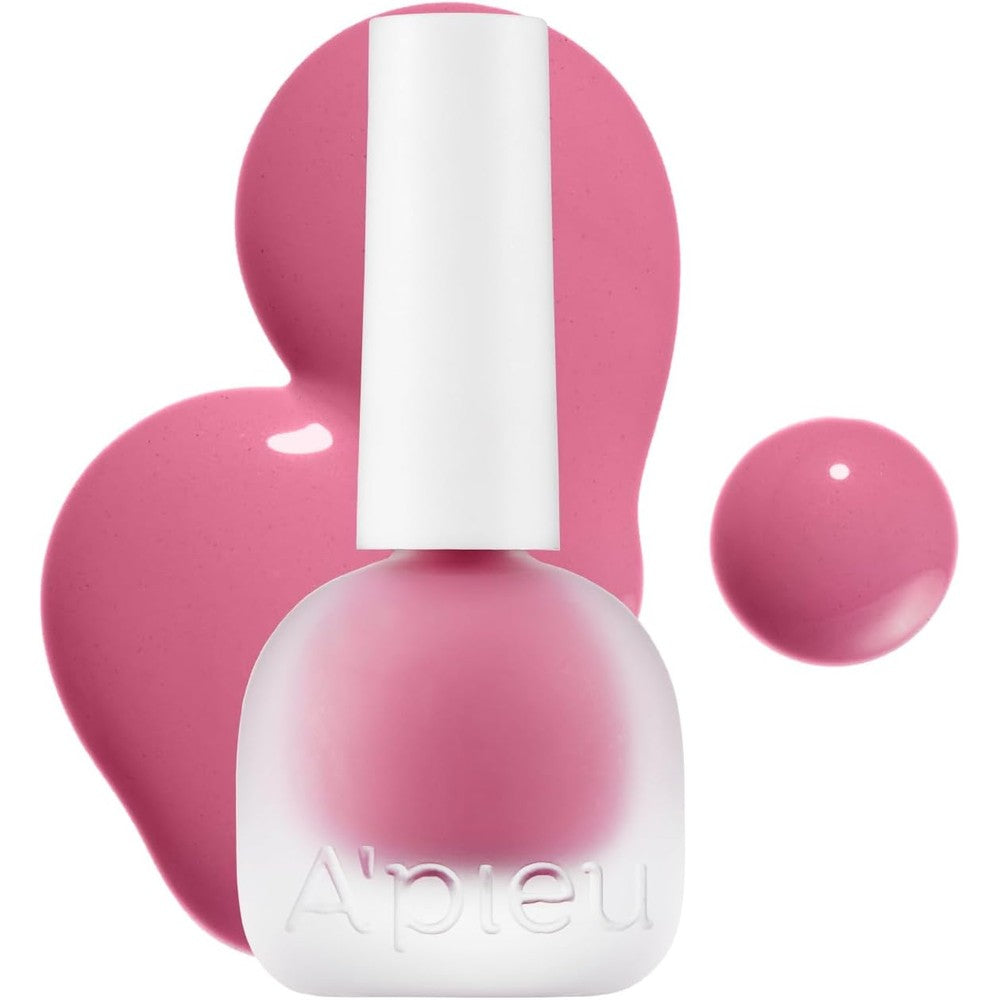 A'PIEU Juicy-Pang Water Blusher In Shade PK02 Raspberry, Hydrating Liquid Cheek Tint With Fruit Extracts And Rose Water, 0.31 Fluid Ounce