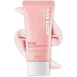 A'Pieu Pure Block Tone Up Sunscreen Base SPF50+ PA+++ Brightening Makeup Primer Reef Safe Korean Sun Shield 50 Milliliters