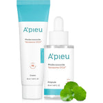 A'pieu Madecassoside Tetrasome Cica Face Serum Ampoule 1.69 Fluid Ounces And Cream 1.69 Fluid Ounces Bundle
