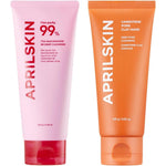 APRILSKIN Deep Cleansing Duo for Blackhead Care: TXA Niacinamide 99 Pore Care Pink Bubble Gum Deep Cleanser 4.23 Fluid Ounce and Carrotene IPMP 3-M...