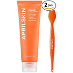 Aprilskin Carrotene Clarifying Foam Cleanser With Pore Cleansing Facial Silicone Brush For Oily And Acne Prone Skin 120 Milliliters