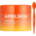 Aprilskin Carrotene IPMP Cleansing Balm with Sebum Sweeper Pore Cleansing Silicone Brush Deep Makeup Remover and Blackhead Care 90 Milliliters