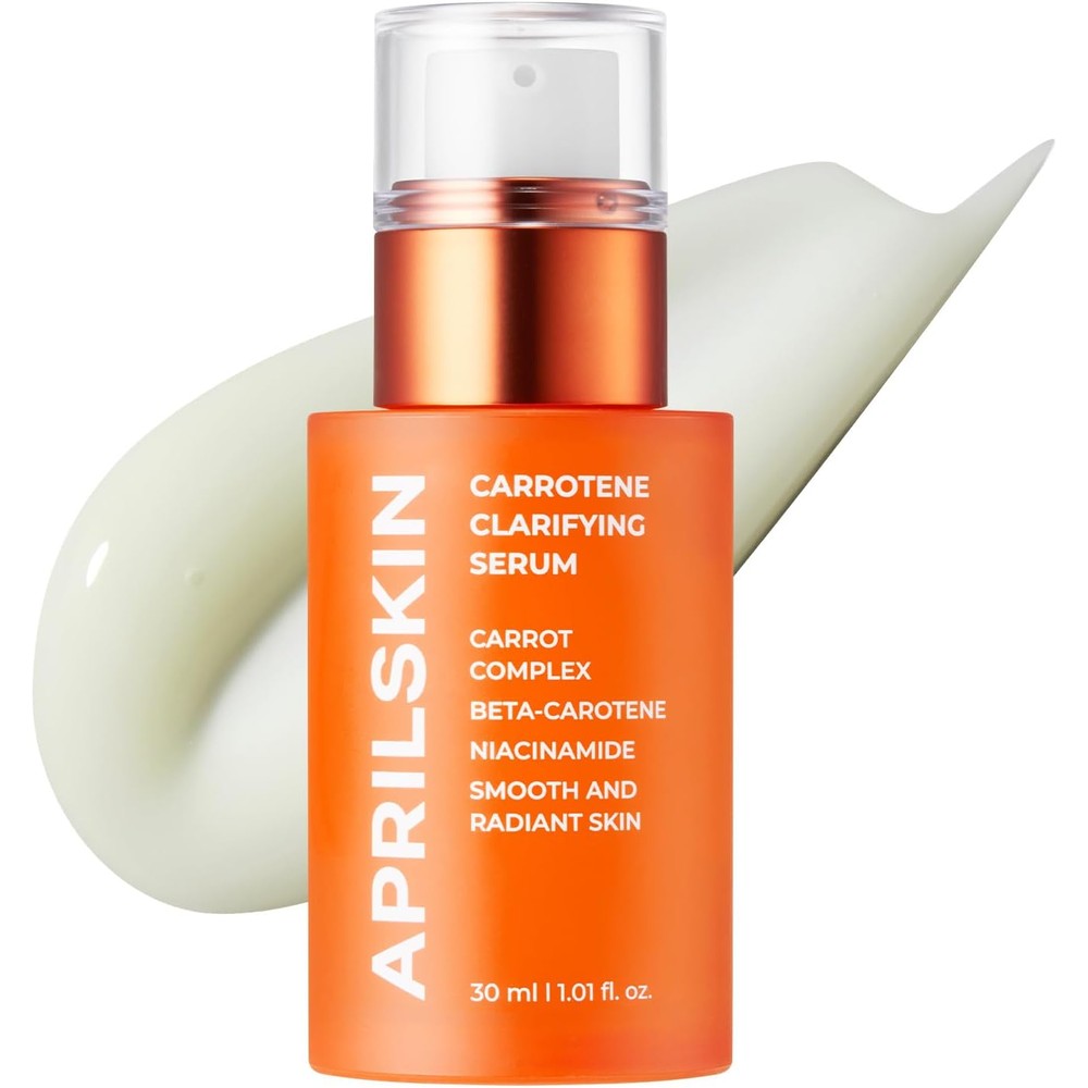 APRILSKIN Carrotene Clarifying Facial Serum Vegan Blemish Control and Dark Spot Corrector for Oily Skin One Point Zero One Fluid Ounce