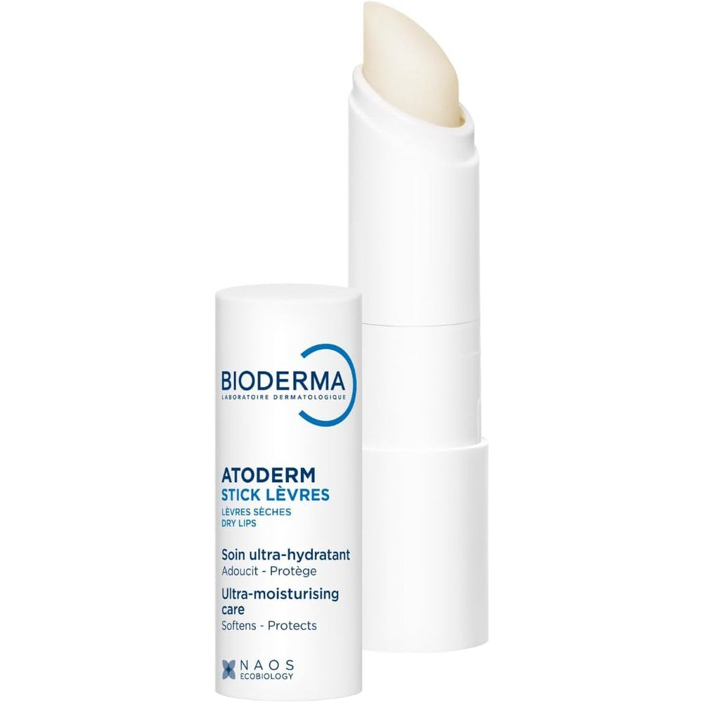 Bioderma Atoderm Lips Moisturising Stick For Dry And Chapped Lips 4 Gram