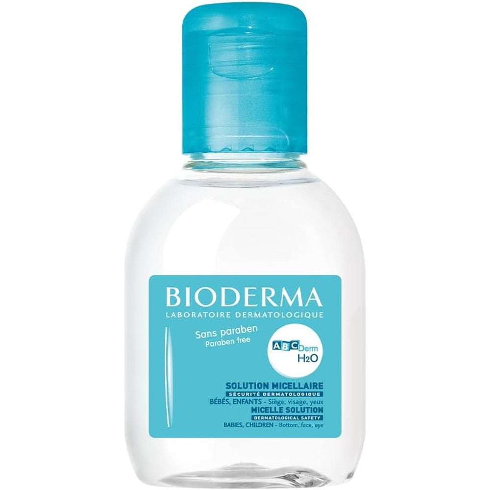 Bioderma Abcderm H2O Micellar Cleansing Solution For Baby Face And Body Gentle Skin Care For Sensitive Newborn Skin