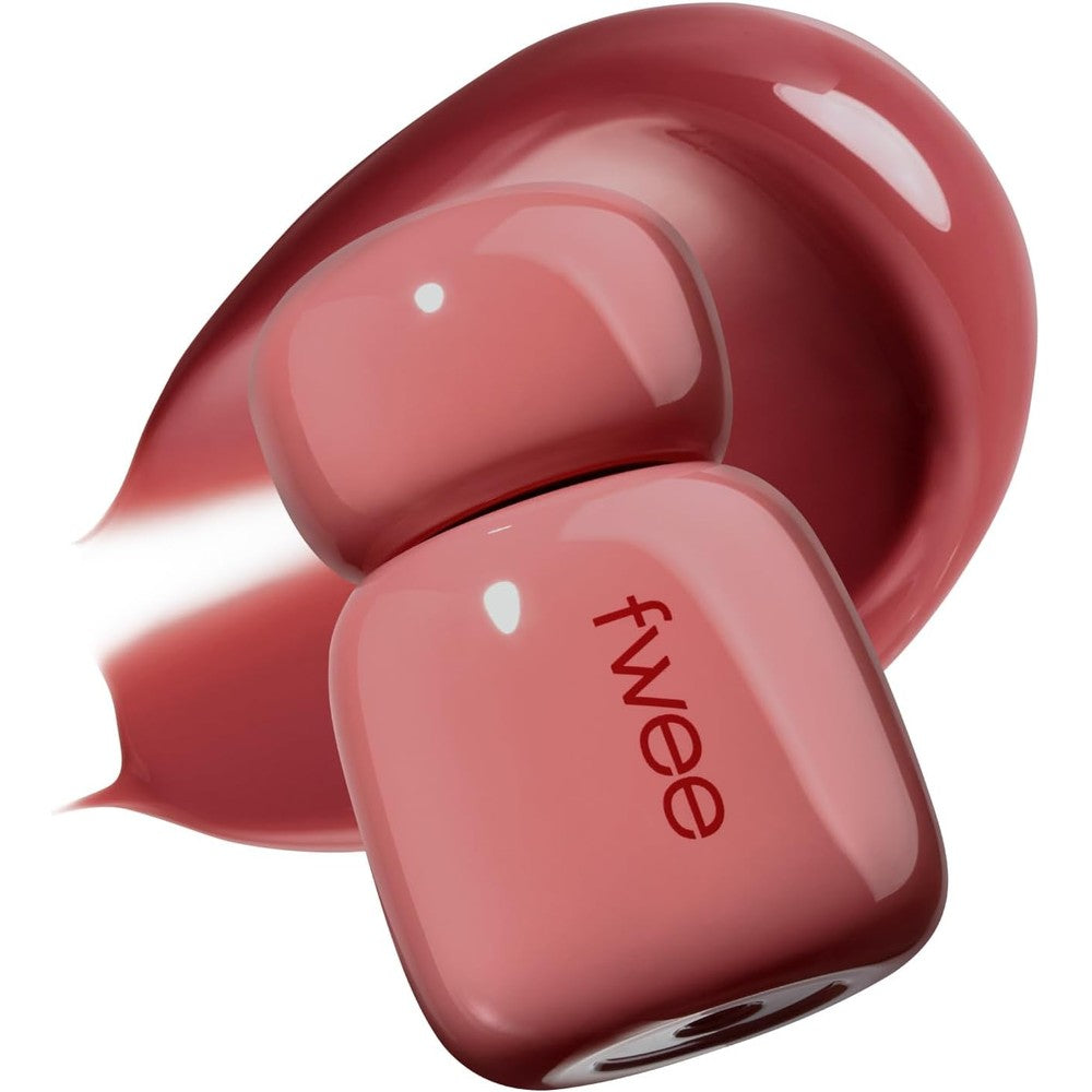 FWEE Rose Obsession Stay-Fit Lip Tint GN02 Sweet Rose Glow Lip Tint Layerable No Transfer Glossy Liquid Lip Stain 3.5ml
