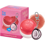 Fwee Blurry Pudding Pot And Keychain Set Airbrushed Lip And Cheek Tint Buildable Soft Matte Finish Dear Coral Brown 0.17 Ounce