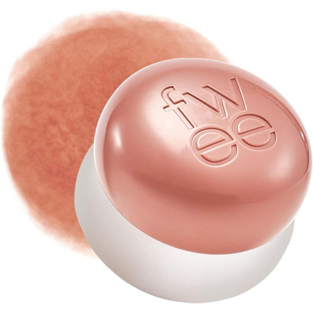 Fwee Lip And Cheek Blurry Pudding Pot Airbrushed Blush And Lip Tint In Be Brownish Nude 5 Grams