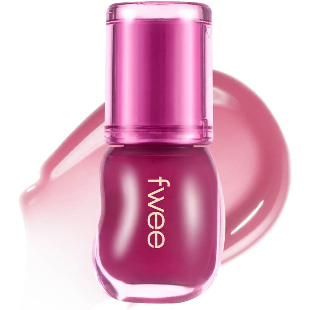 Fwee 3D Voluming Gloss 30 Percent Sheer Currant High Shine Non Sticky Moisturizing Lip Gloss 5.3 Grams