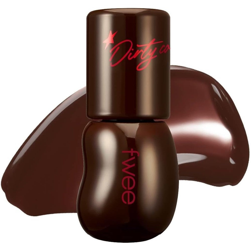 Fwee 3D Voluming Gloss 70 Percent Rich High Shine Non Sticky Long Lasting Moisturizing Lip Gloss Gel Formula In Dirty Cola 5.3 Grams