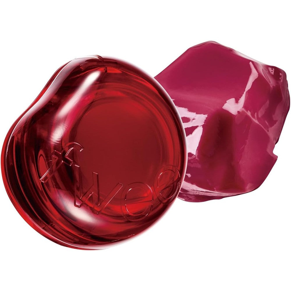 Fwee Glowy Jelly Pot Dewy Lip And Cheek Tinted Glow Balm Buildable Finish In Cherryppo Cherry Red Four Grams Zero Point One Four Ounce
