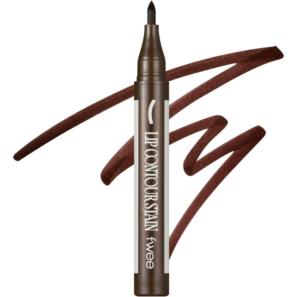 Fwee Lock'n Line Lip Contour Stain High Adhesion No Transfer Tinted Lip Liner 04 Fever 1 Milliliter