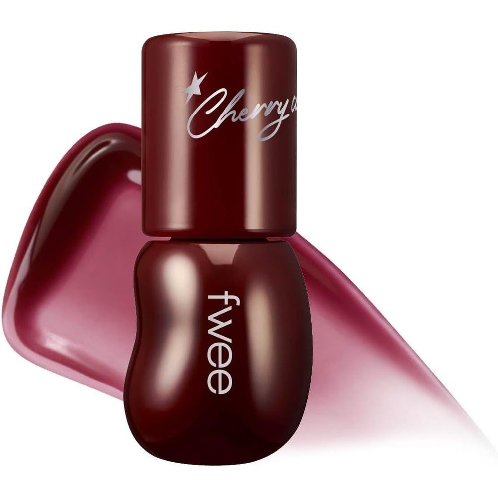 Fwee 3D Voluming Gloss 70 Percent Rich High Shine Non Sticky Lip Gloss For Plumping Makeup In Cherry Cola 5.3 Grams Long Lasting Gel Formula