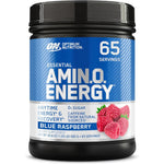 Optimum Nutrition Essential Amino Energy Blue Raspberry front view container