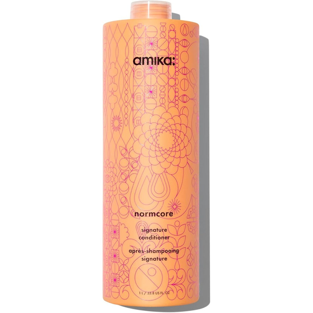 Amika Normcore Signature Conditioner Everyday Hydrating And Detangling Hair Formula Rich In Vitamin Sea Buckthorn And Shea Butter 1000 Milliliter