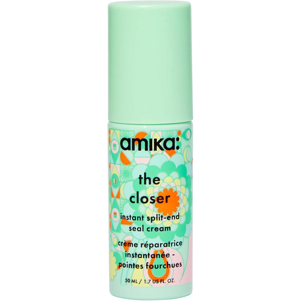 Amika The Closer Instant Split End Seal Cream front view packaging